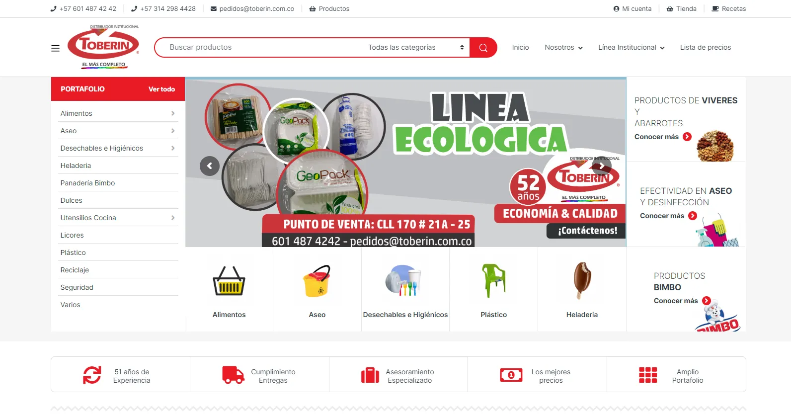 Sitios web