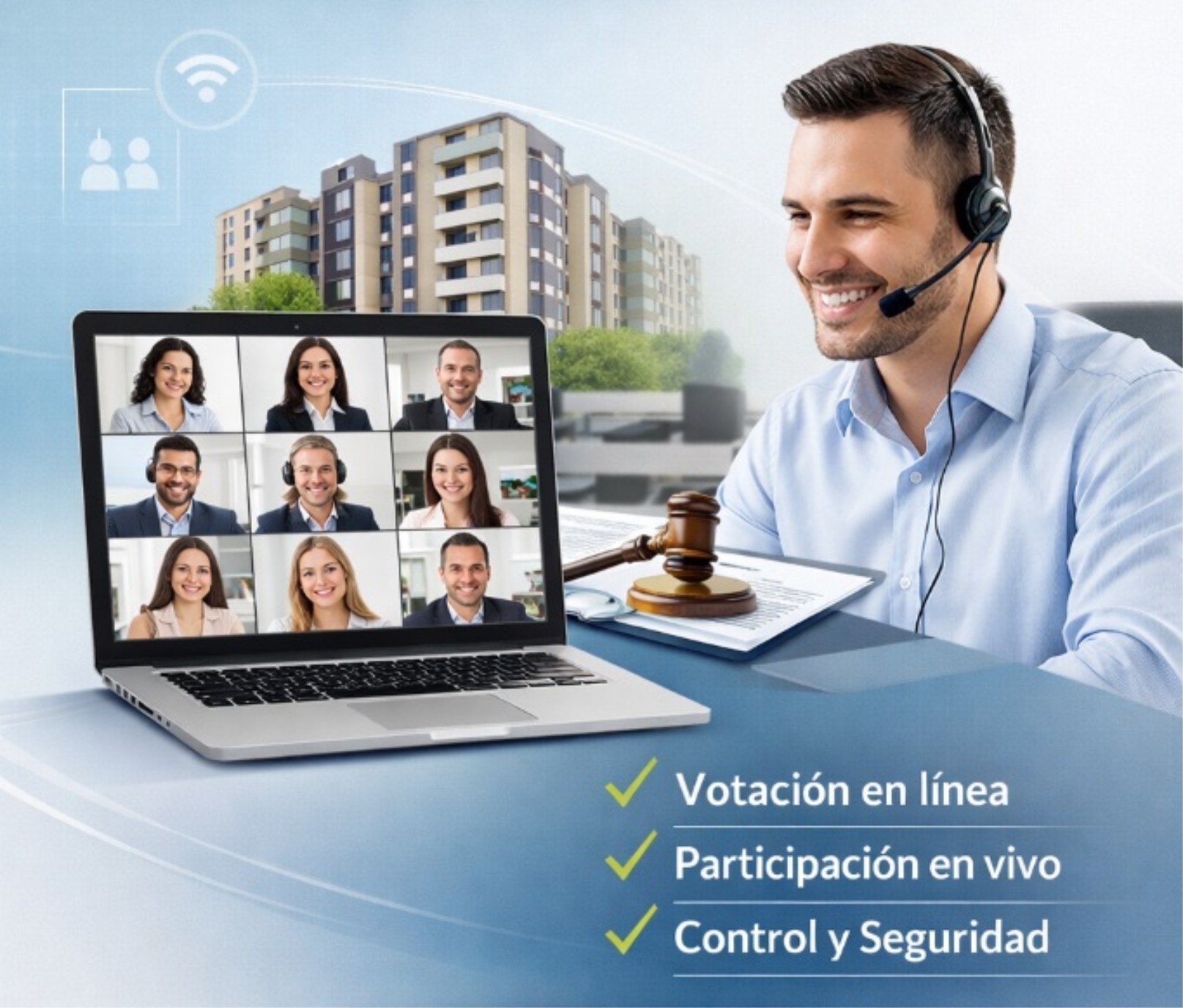 Asambleas exitosas, seguras y eficientes