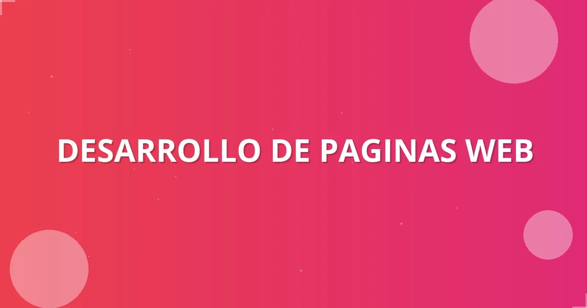 Páginas Web Imbatibles en 2026: Diseño, Seguridad y Éxito Online 🚀